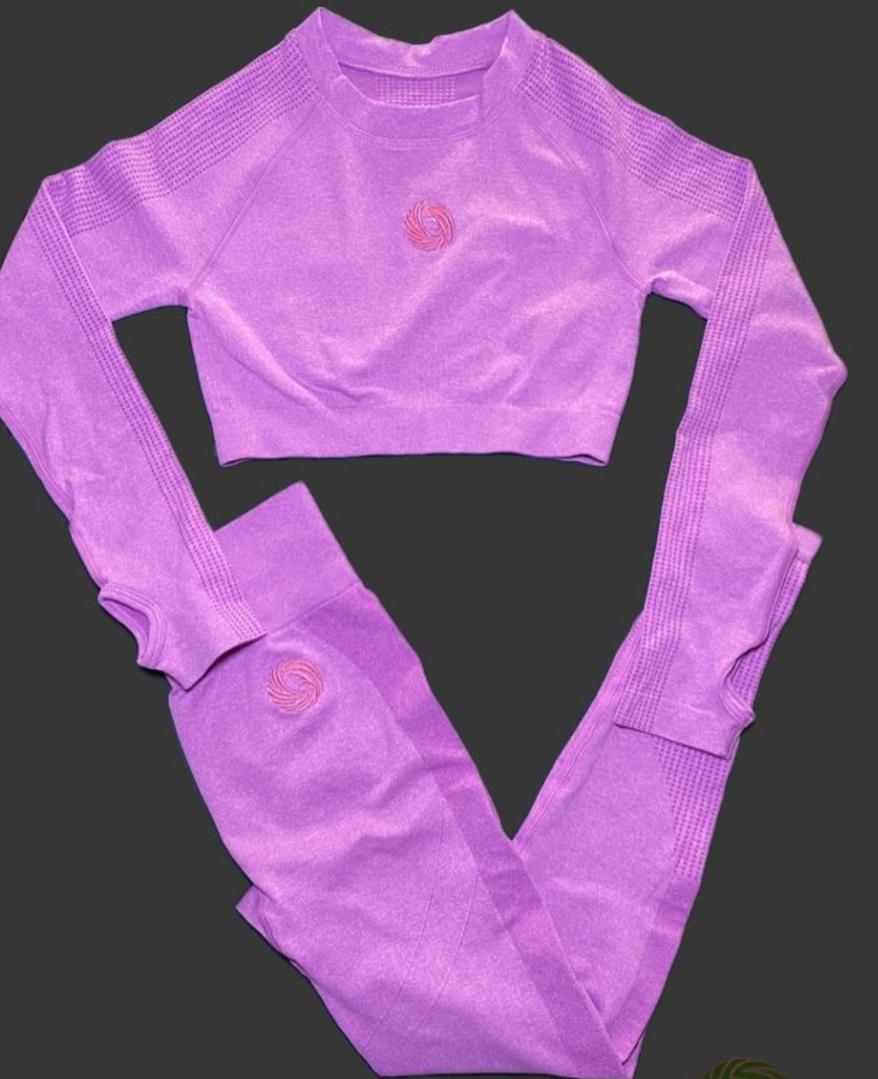 Long sleeve two piece athletic spandex sets!